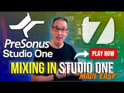 Mixing in PreSouns Studio One | New Course