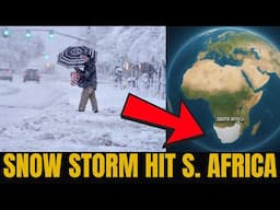 South Africa Hits By Heavy Snow Fall And Storm