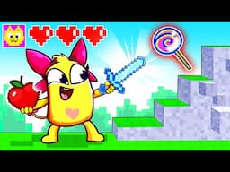 Yes Yes Fruits Song🍎🍏 Minecraft Game Adventures |