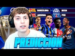 MI PREDICCION Y EL 1X1 PARA LA SEMIFINAL - CHAMPIONS LEAGUE 2025