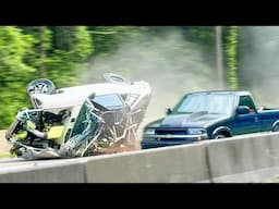 War in the Woods - WRECKS at the SKETCHIEST Track in the U.S.
