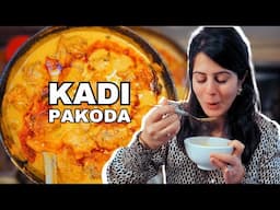 Tastiest KADI PAKODA Recipe | Authentic Indian Food | Punjabi Kadi
