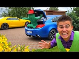 Comedy Video - Urus Filled with Popcorn - Can It Still Drive?!