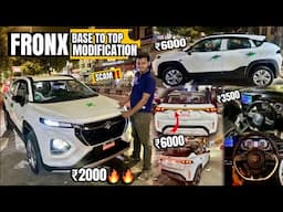 2025 FRONX Base To Top Modified ₹60 हज़ार में🔥 Fronx Modification With Price