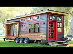 36ft Luxury Tiny House Built With Environmentally Friendly Healthy Materials