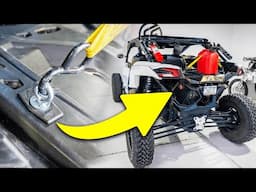 Adding Tie Down Hooks to UTV w/ Tusk Cargo Anchors (CanAm X3 & Polaris RZR)