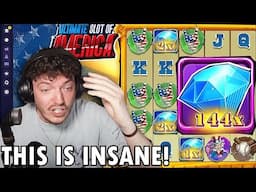 WE HIT A 5000X+ WIN on ULTIMATE SLOT OF AMERICA! (INSANE SET UP)