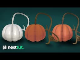 Stylized Pumpkin Texture in Substance Painter