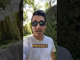 Plant these hedges for privacy ￼ 😎￼