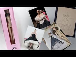 From a Xian Xian Princess to a dollsized Giambattista Valli knock off / Doll repaint