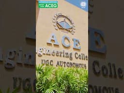 ACE Engineering College Hyd, EAPCET Code: ACEG | NBA Accredited | Courses, Facilities, Campus Tour