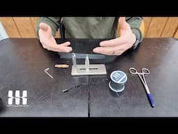 Heavy-Duty Stainless Steel Slingshot Band Tying Jig