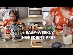 Let's catch up + My easy weekly meal prep ☕️🫐🫘