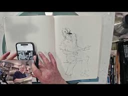 Drawing Random People Meditation Art 15