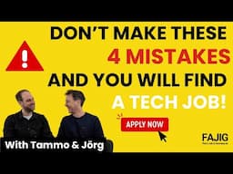 Don’t make these 4 mistakes when applying for Tech jobs in Germany!