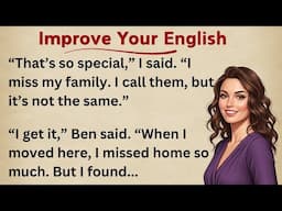 Learn English Through Story – A New Beginning | Level 1 English Listening Practice