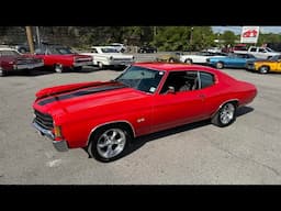 Test Drive 1972 Chevrolet Chevelle $37,900 Maple Motors #3062