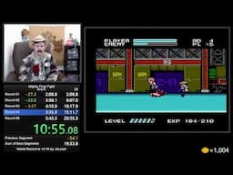 Mighty Final Fight NES speedrun in 18:29 by Arcus