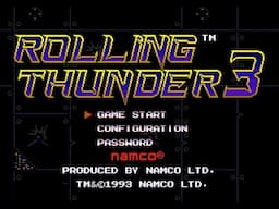 Mega Drive Longplay [058] Rolling Thunder 3 (US)