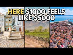 The 3 Best Countries I Would Live On $1000 a Month |  Cheapest Countries to Live in 2025