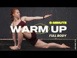 6 Min. Full Body Dynamic Warm Up + Mobility — Gym & Home Workout-Friendly, No Talking