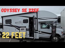 Only 22FT, Non-Slide - 2025 Entegra Coach Odyssey SE 22EF