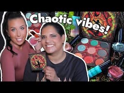 First Impression @FantasyCosmetica Ranger Palette & doing my makeup with @HeatherAustinmakeup
