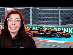 getting wet at the F1 Miami Grand Prix