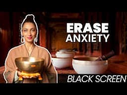 VAGUS NERVE RESET FOR SLEEP | Ultimate Anxiety Relief | Black Screen Sound Bath