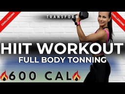 60-MIN LOW-IMPACT HIIT WORKOUT | CARDIO TONING (Weight Loss, Full Body Toning, Abs, Belly Fat Burn