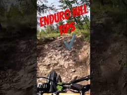 Enduro Hill Tips 🏔️✔️