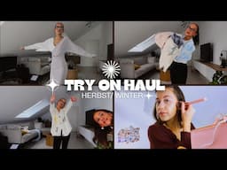 HERBST WINTER TRY ON HAUL VOGHION | GET READY with me SCHOOL ROUTINE