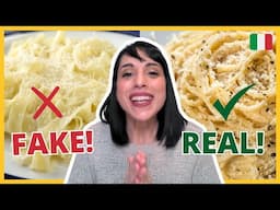 5 "Italian" Dishes 🍝 that DON'T Exist in Italy | What to Order Instead