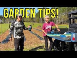 EXPERTS Are WRONG About Landscape Cloth And Wood Chips For A Garden!