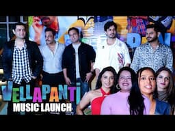 UNCUT | VELLAPANTI | Music Launch Event | Sidharth Sagar,Ansh Bagri,Chandan Bakshi,Sidhika Sharma