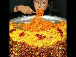 Eating Different types of Noodles #Mukbang #asmr #eatingsounds #eatingshow #foodiedarling #noodles