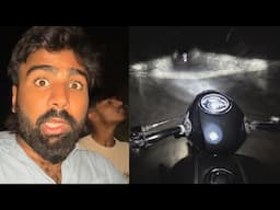 Haunted bike ride in jungle