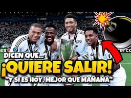 🚨🚨¡BOMBAZO... EN CIERNES! ¡RODRYGO PEDIRÍA SALIR YA DEL REAL MADRID!