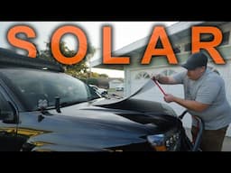 Mounting A Solar Panel On The Hood Of My Tacoma | Lensun Solar