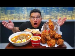 JOLLIEBEE FEAST - Eating Session - Don't Watch This If You Crave Jollibee Fried Chicken Menu