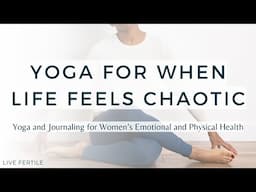 Calming Women's Health Yoga | Yoga and Journaling Mini-Retreat to Weather Life's Storms