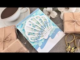 Sharing the NEW Pretty Pink Posh June 2025 Release | A FUN Seashell SHAKER Card