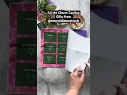 Charm Casting Divination is so much fun! Have you tried it? #charmcasting #divination