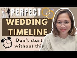 How to Create the Perfect Wedding Timeline| Wedding Planning Timeline That Actually Works