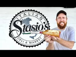 We Tried The BEST Italian Deli Called Stasio’s!