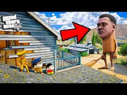 GTA V : Tung Tung Sahur Kidnapped Franklin & Shinchan in GTA 5! | Shocking Twist | Telugu [Part-5]