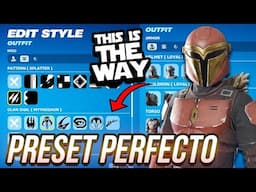 Fortnite - Cómo hacer tu PRESET de MANDALORIANO Perfecto!