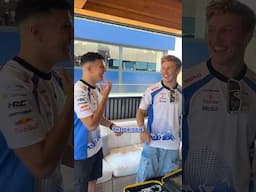 #F1 drivers turned actors… sort of… 🎭 #VCARB