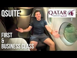 Qatar Airways First Class vs Business Class in QSUITE | What’s the difference?