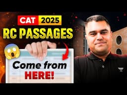 CAT 2025 RC Passages Come from Here 📚 Know the EXACT Source